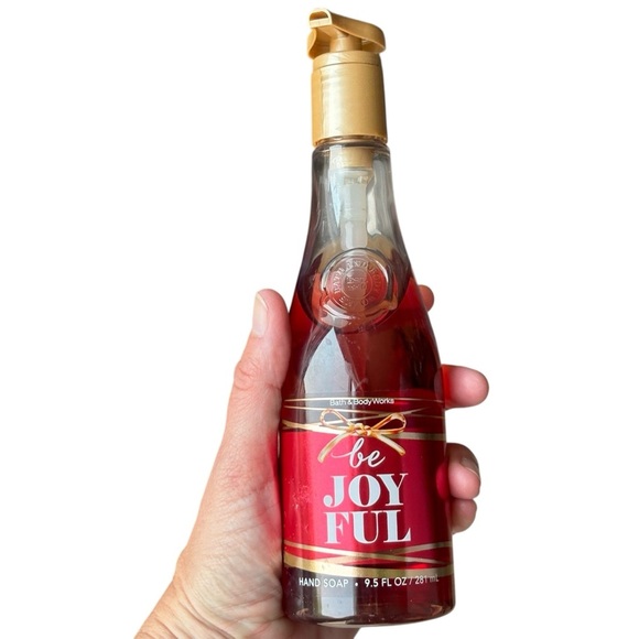 Bath & Body Works Be Joyful Hand Soap Holiday Christmas 9.5 oz - Picture 7 of 7